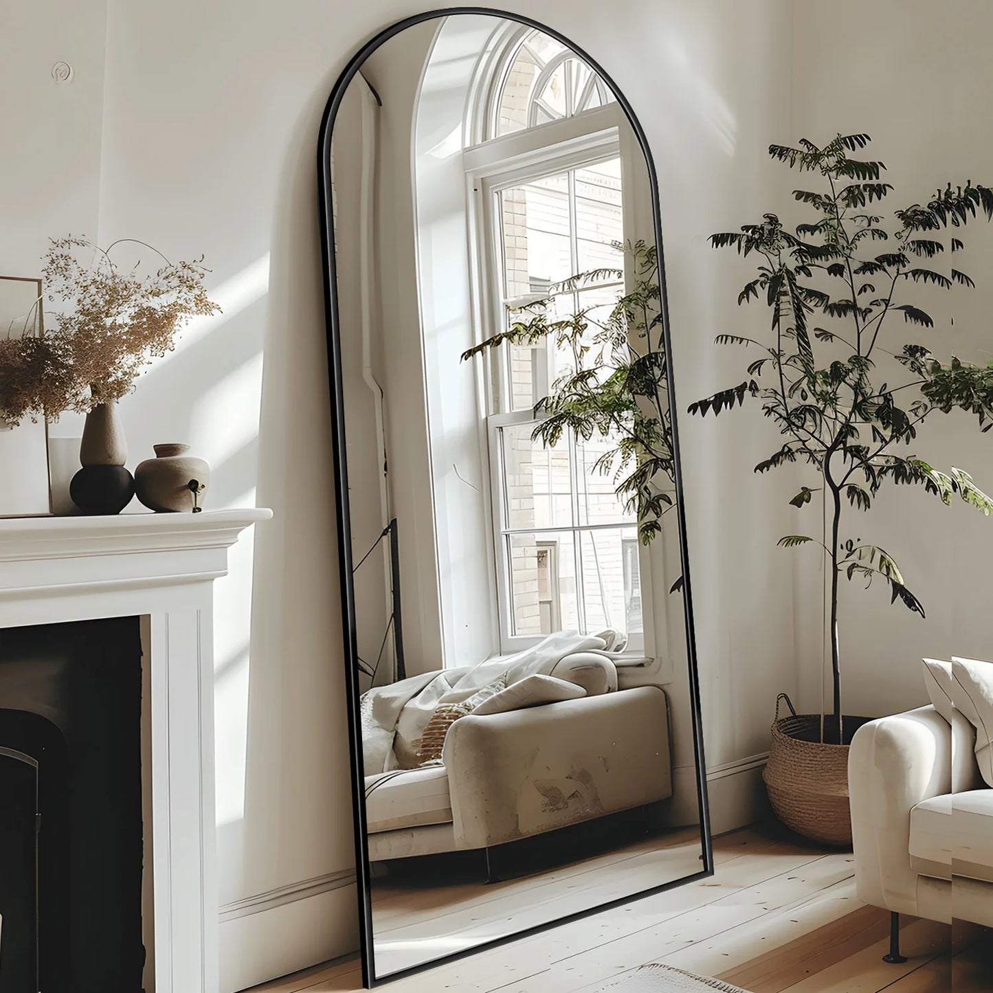 Antok Full Length Mirror With Stand For Bedroom Living Room