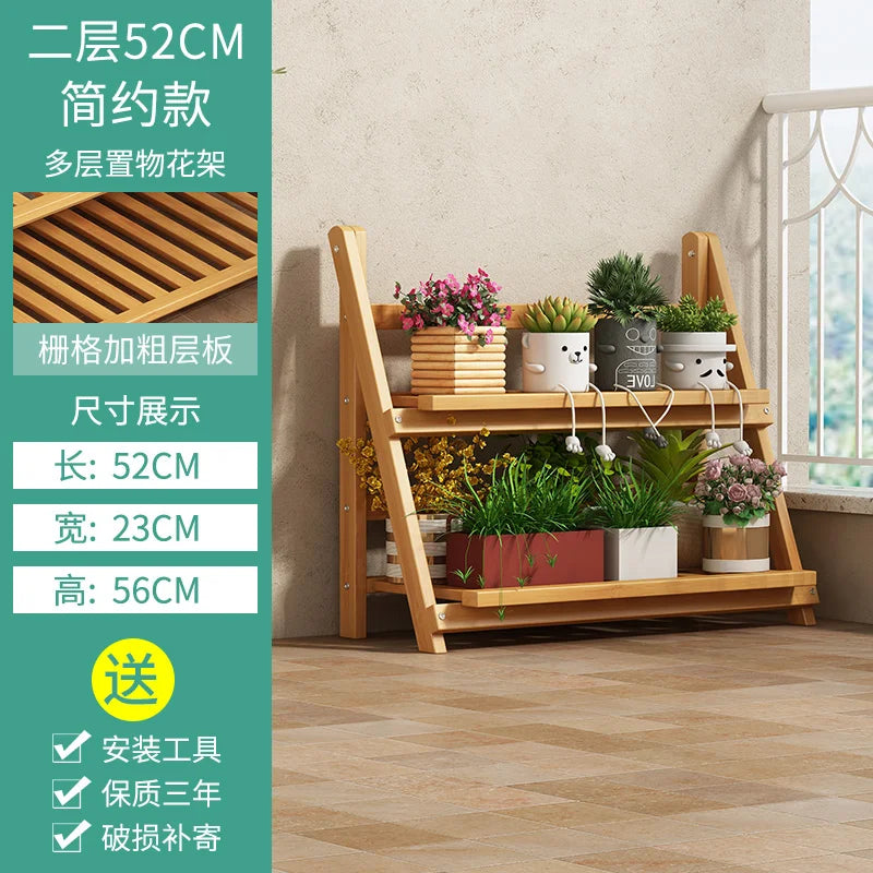 Modern Bamboo Wood Organizer Shelf for Hallway and Living Room