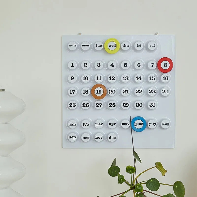 Ringdate Calendar Medieval Creative Perpetual Calendar Home Decor Ornament