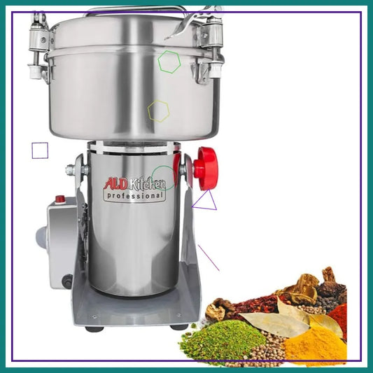 Swing Type Grain Mill Grinder For Spices Herbs Stainless Steel