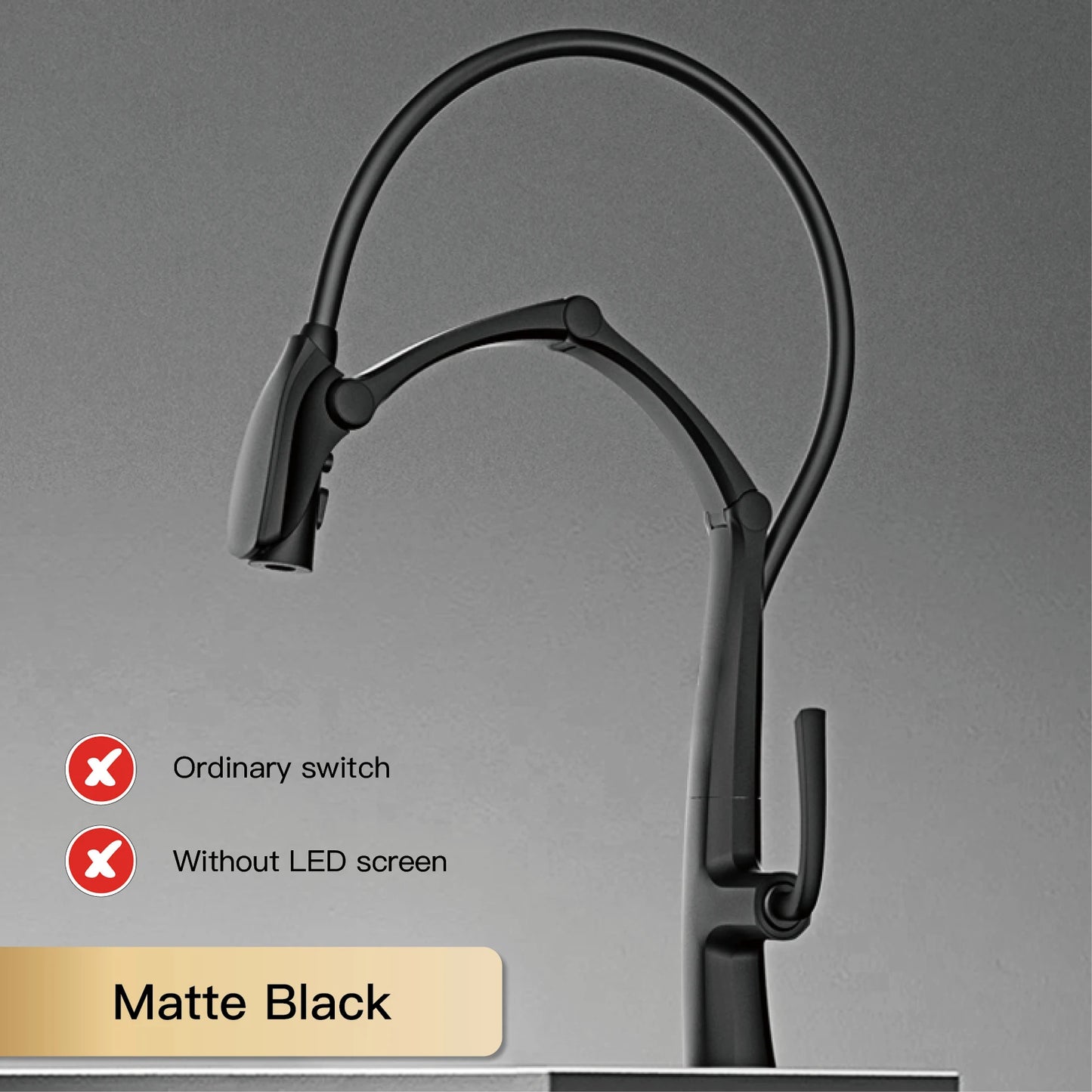 Aitana Luxury Brass Kitchen Faucet With Pullout Spray
