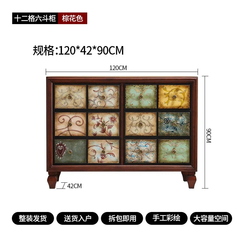 DUTRIEUX Craft Organizer Storage Cabinet For Home Organization