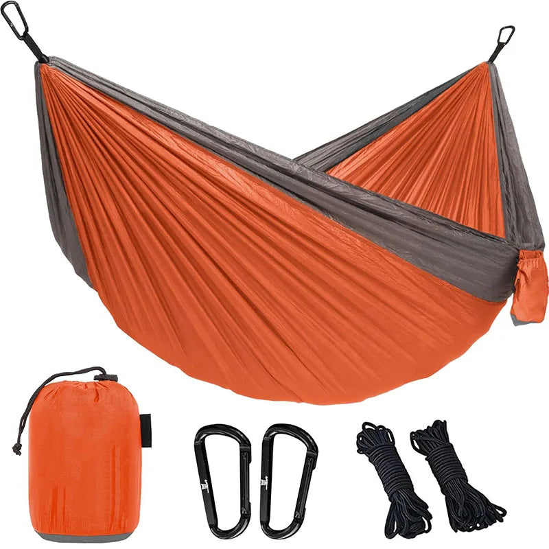 Outdoor Camping Hammock Parachute Nylon Portable Lightweight Hammock Chair
