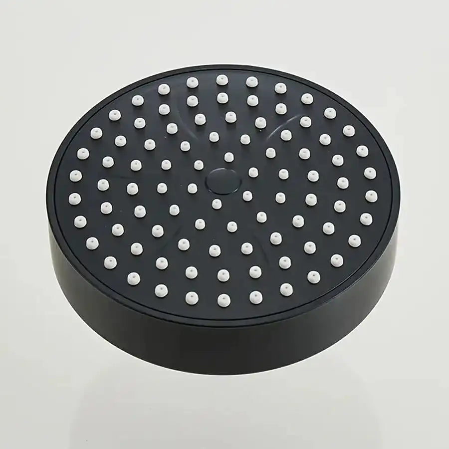 High Pressure Shower Head Universal Fit Spray Stainless Steel ABS