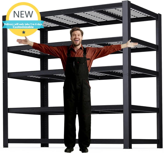 Heavy Duty Metal Shelving Unit 5 Tier Storage Rack