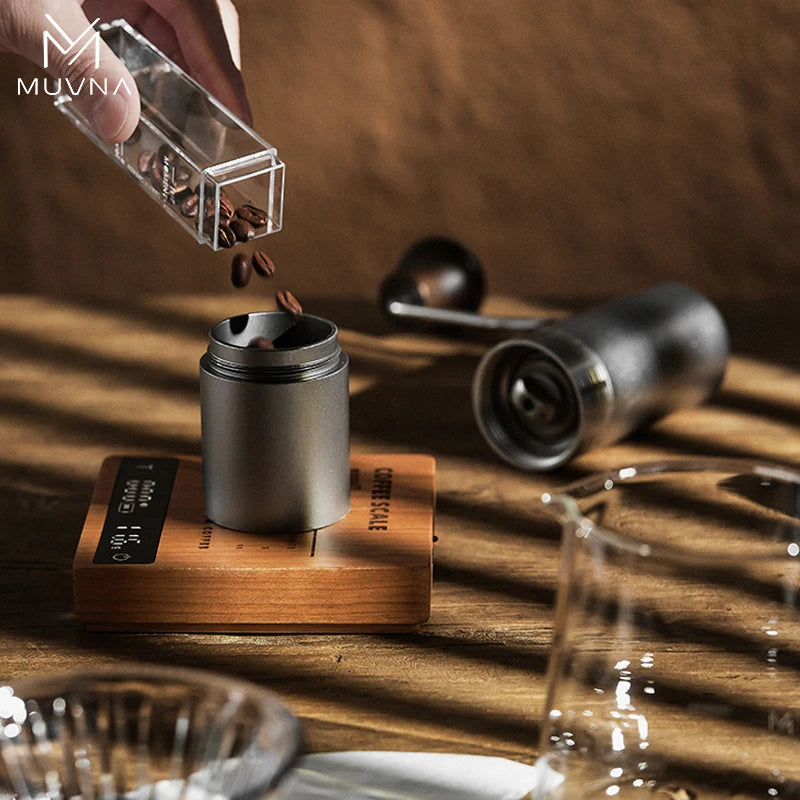 Muvna Digital Coffee Scale For Espresso High Precision Rechargeable
