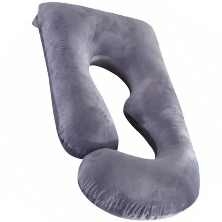 U Shaped Full Body Pillow For Adults With Detachable Pillowcase