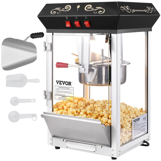 Succebuy Popcorn Popper Maker Countertop 48 Cups Per Batch