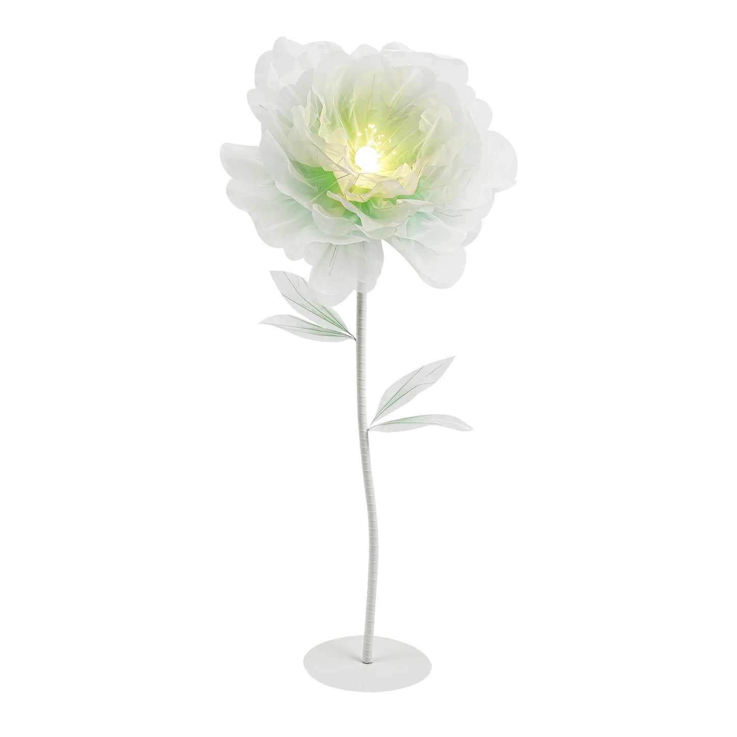 Handmade Light Auto Open Electric Artificial Flower Decoration For Weddings