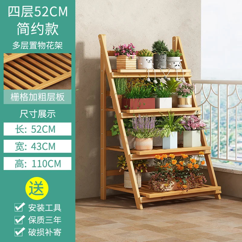 Modern Bamboo Wood Organizer Shelf for Hallway and Living Room