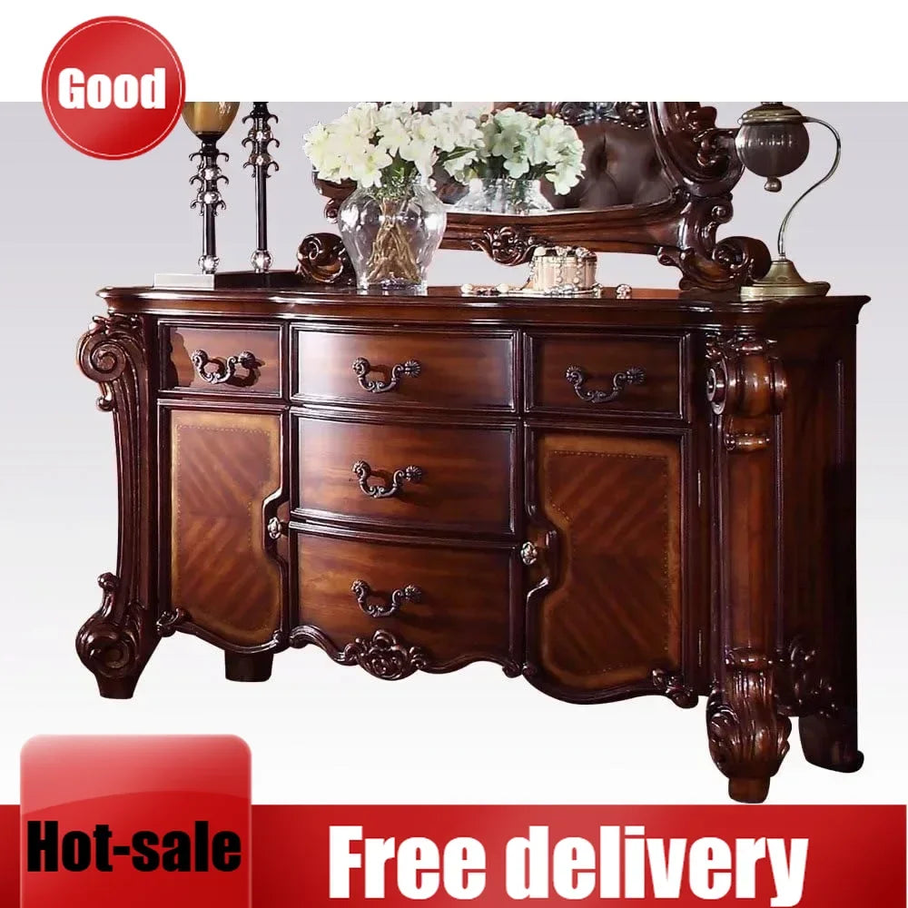 Bedroom Set With Bed Nightstand Dresser And Mirror