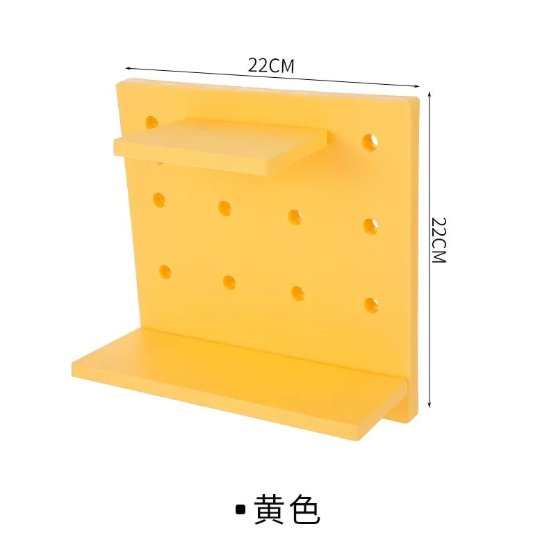 Pegboard Display Stand Wall Organizer for Living Room and Kitchen