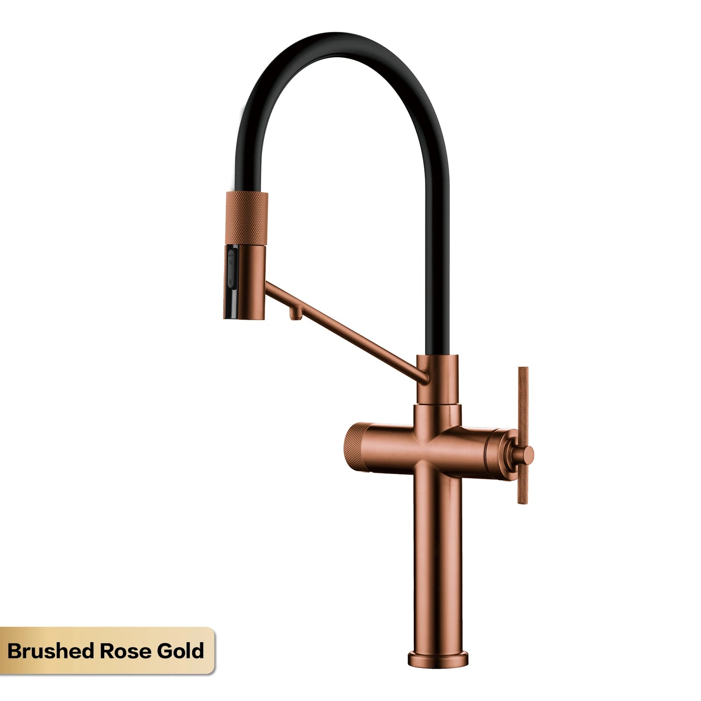 Aitana Pull Out Kitchen Faucet Three Function Hot Cold Water