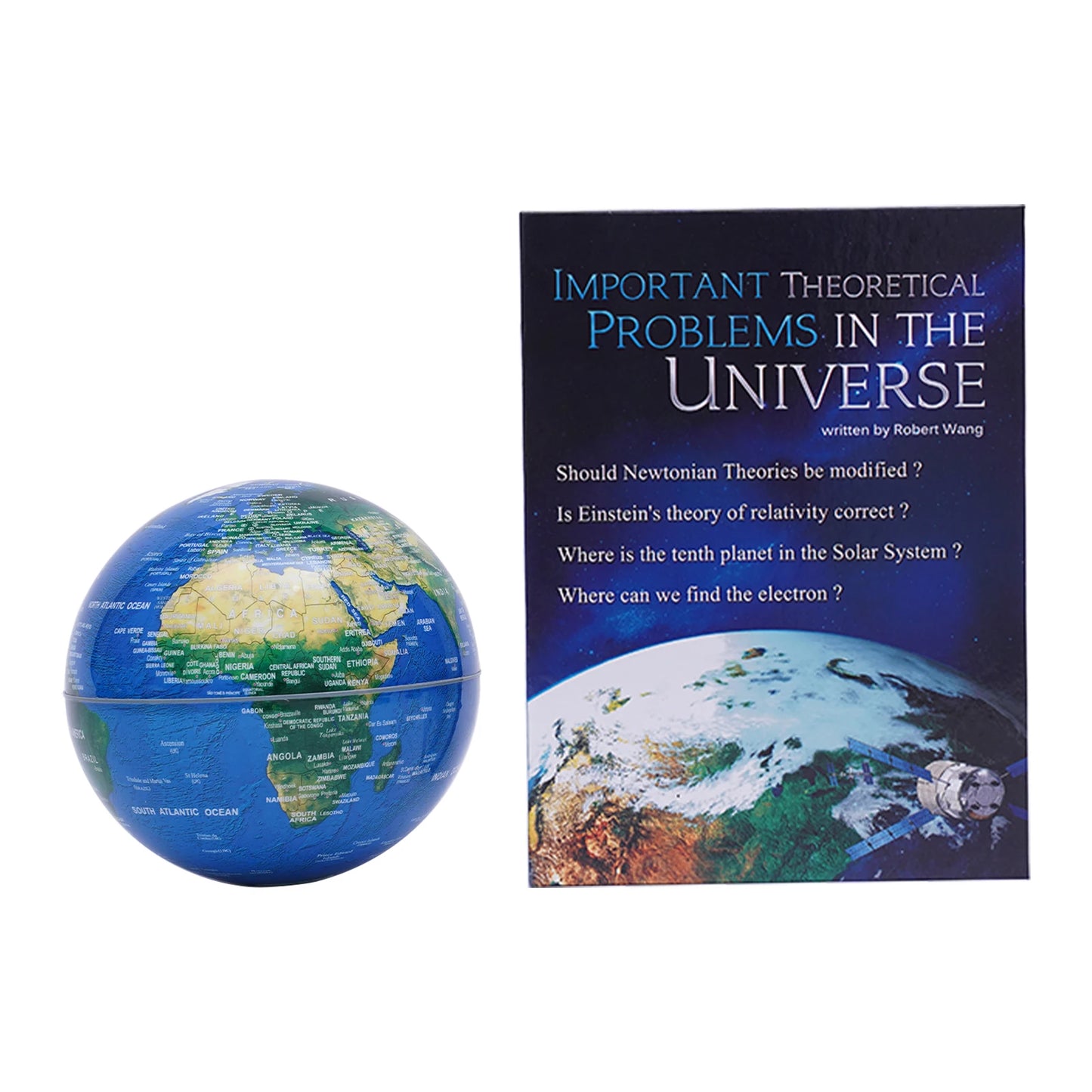 Magnetic Levitation Globe With LED Lights Floating Desk Decor