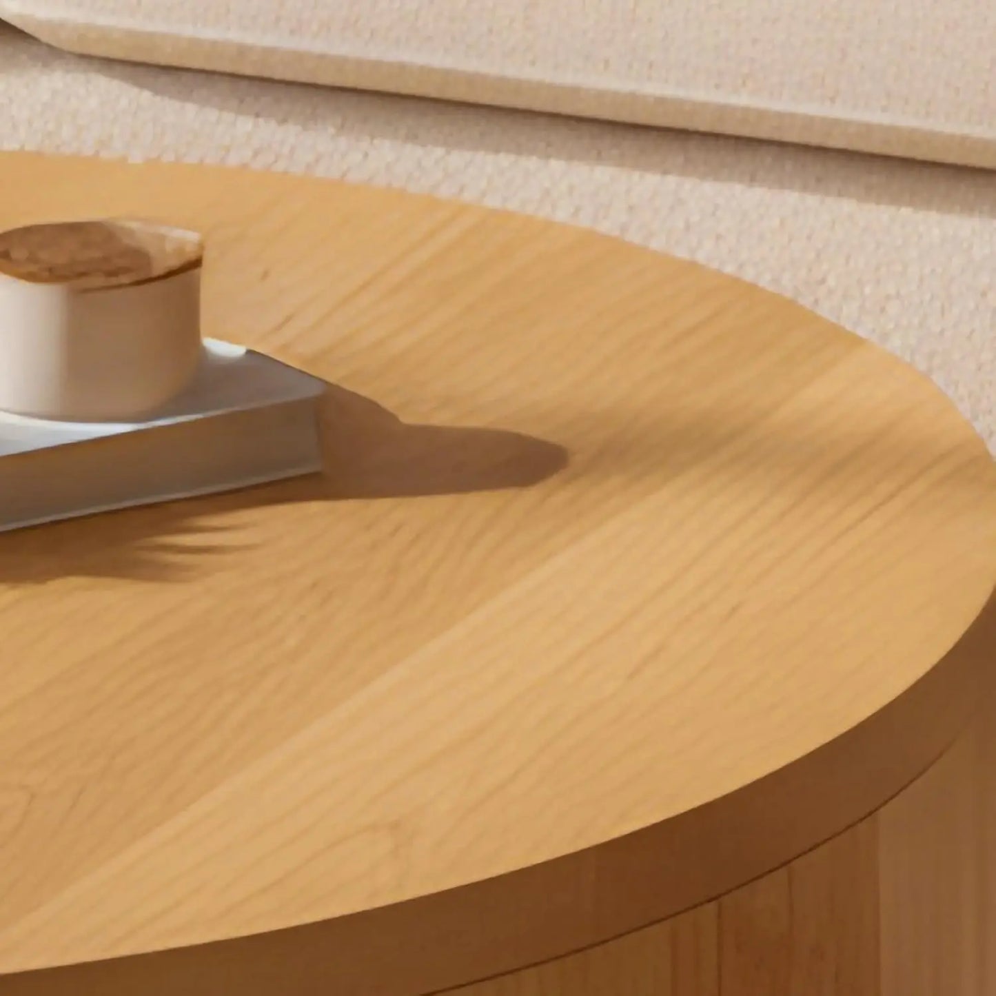 Round Nesting Coffee Tables With Storage