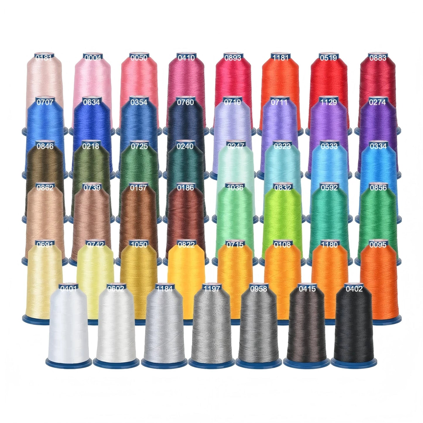 Polyester Embroidery Thread Kit 100 Spools for Machines