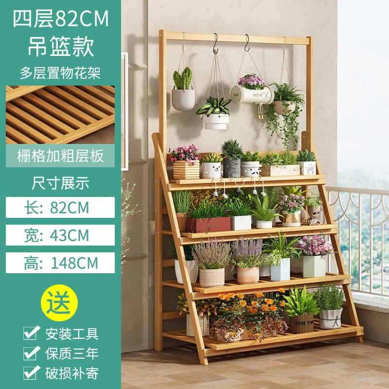 Modern Bamboo Wood Organizer Shelf for Hallway and Living Room