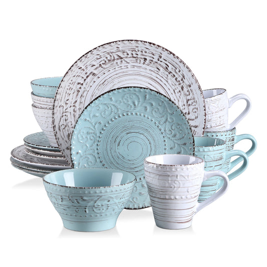 Vancasso Vine Ceramic Dinnerware Set Stoneware Tableware