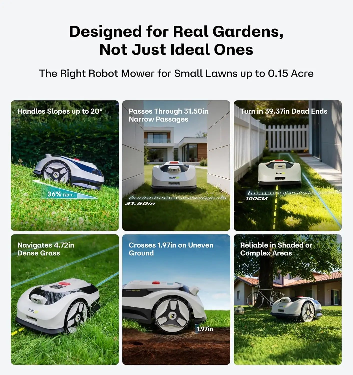 Raccoon 2 SE Robot Lawn Mower With Navigation Auto Mapping