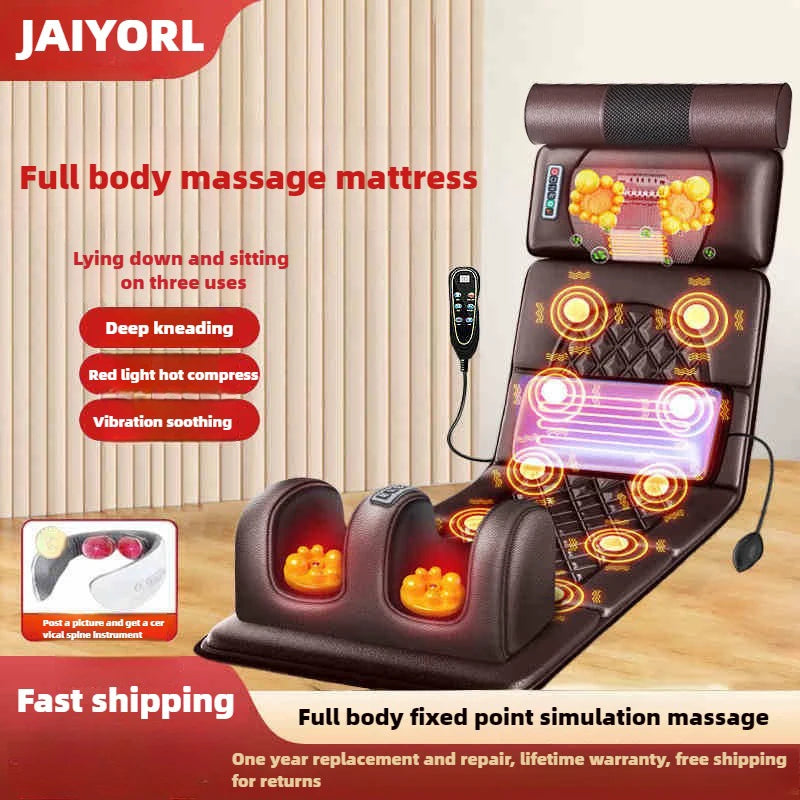 JAIYORL Full Body Massage Mattress With Heating Control