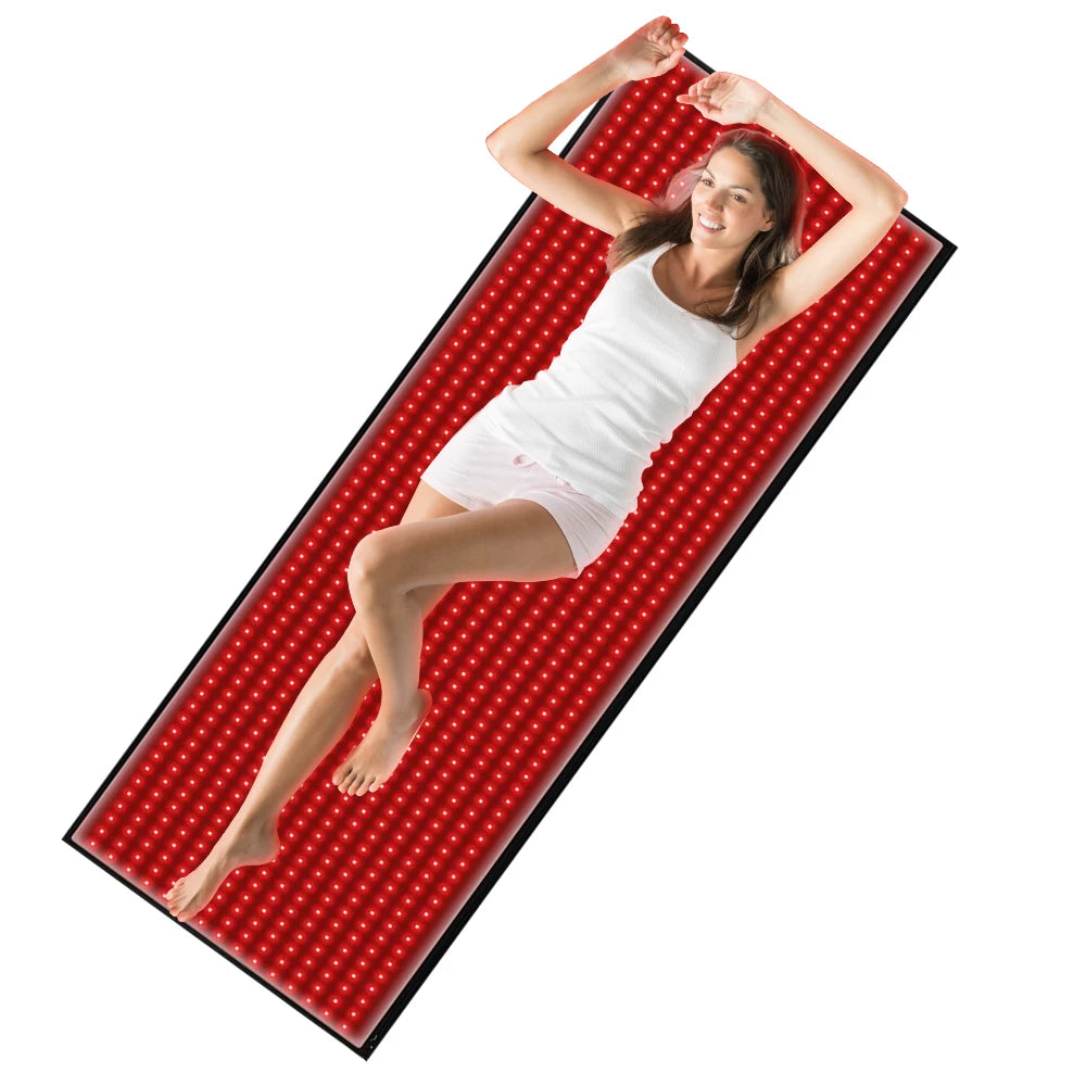 Red Light Therapy Mat Full Body With 660nm 850nm LEDs