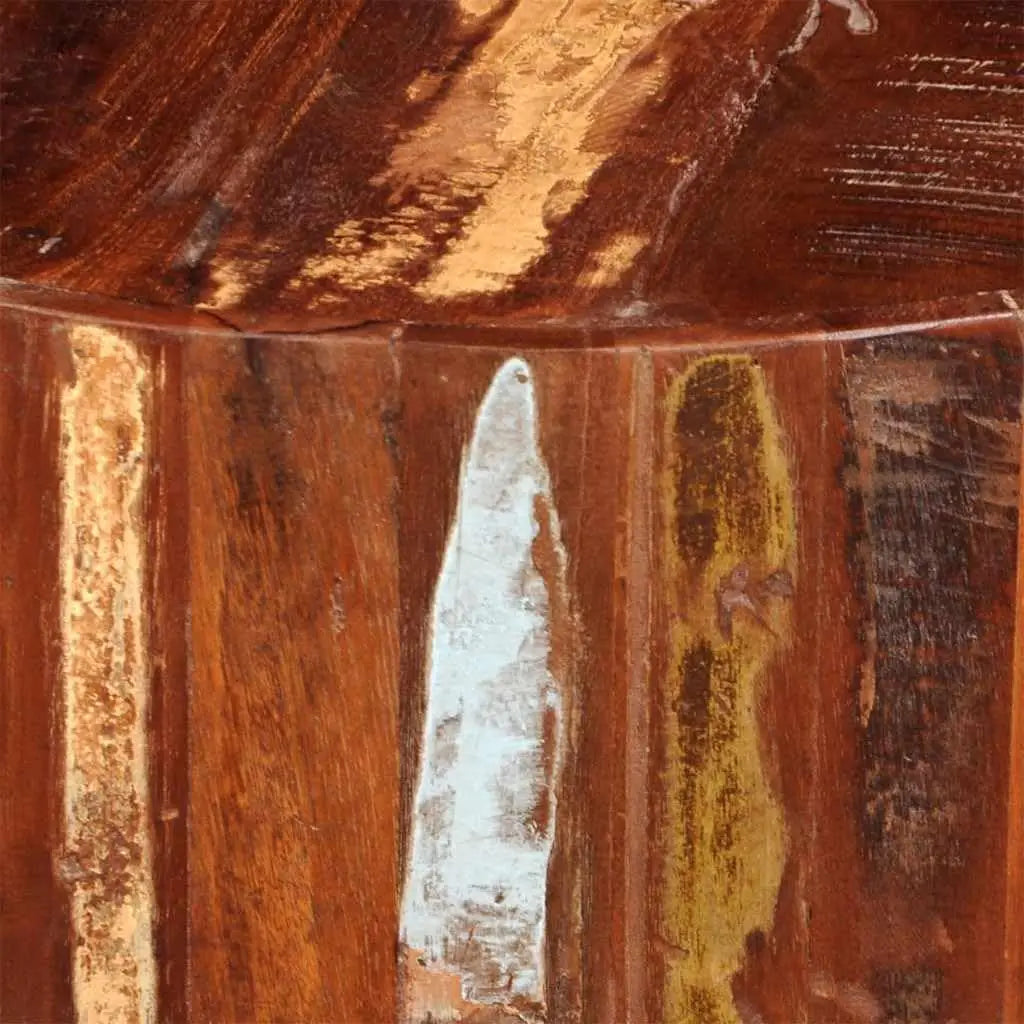 Reclaimed Solid Wood Coffee Table With Iron Frame Customized