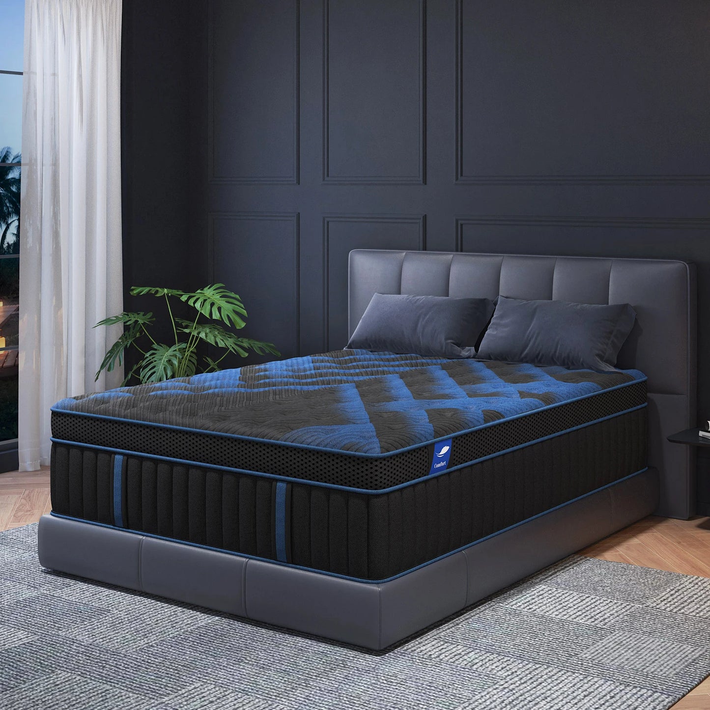 Sweetlove Hybrid Mattress in a Box Memory Foam and Pocket Spring Euro Top