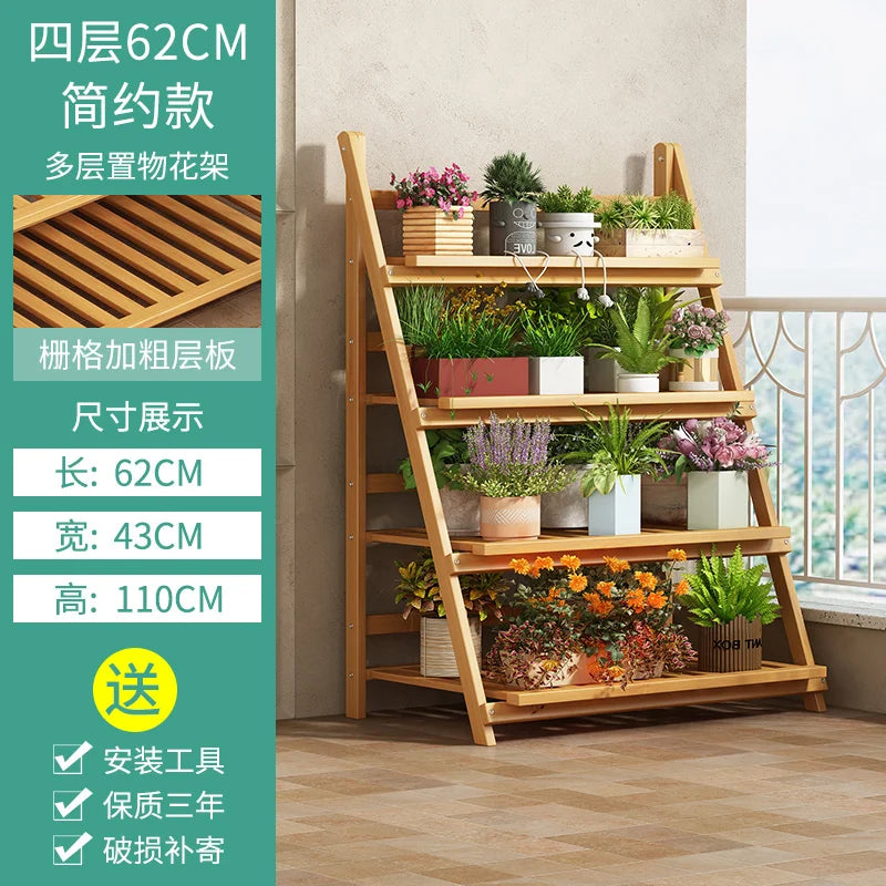 Modern Bamboo Wood Organizer Shelf for Hallway and Living Room