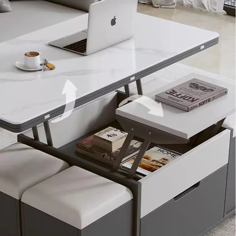 Modern Lift Top Coffee Table With Storage Premium By XMSJ