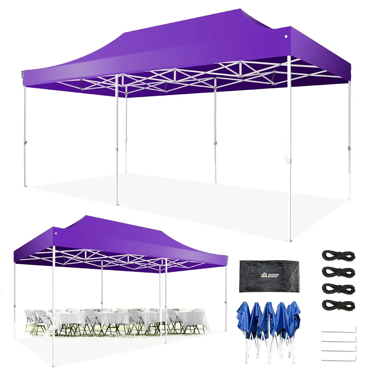 Canopy Tent Pop Up Portable Heavy Duty Outdoor Market Shelter