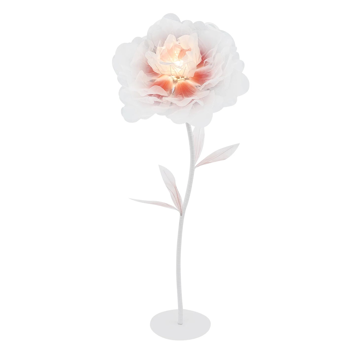 Handmade Light Auto Open Electric Artificial Flower Decoration For Weddings