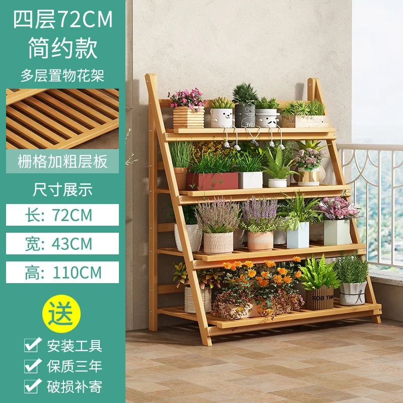 Modern Bamboo Wood Organizer Shelf for Hallway and Living Room