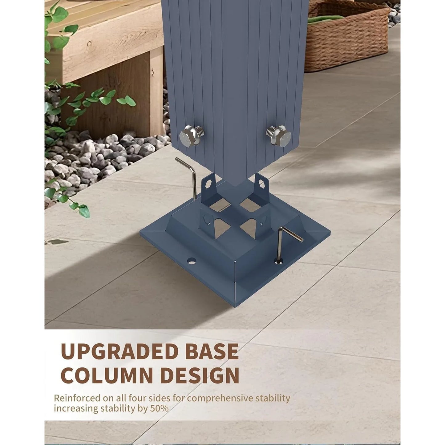 Aluminum Pergola Trellis With Retractable Canopy Outdoor Shade