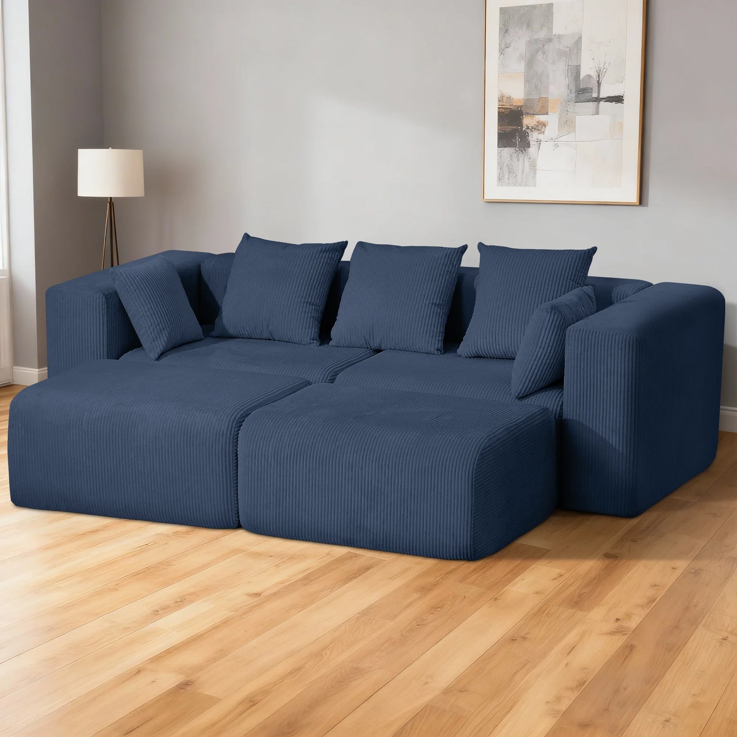 Redlife Cloud Sofa With Deep Seat Memory Foam