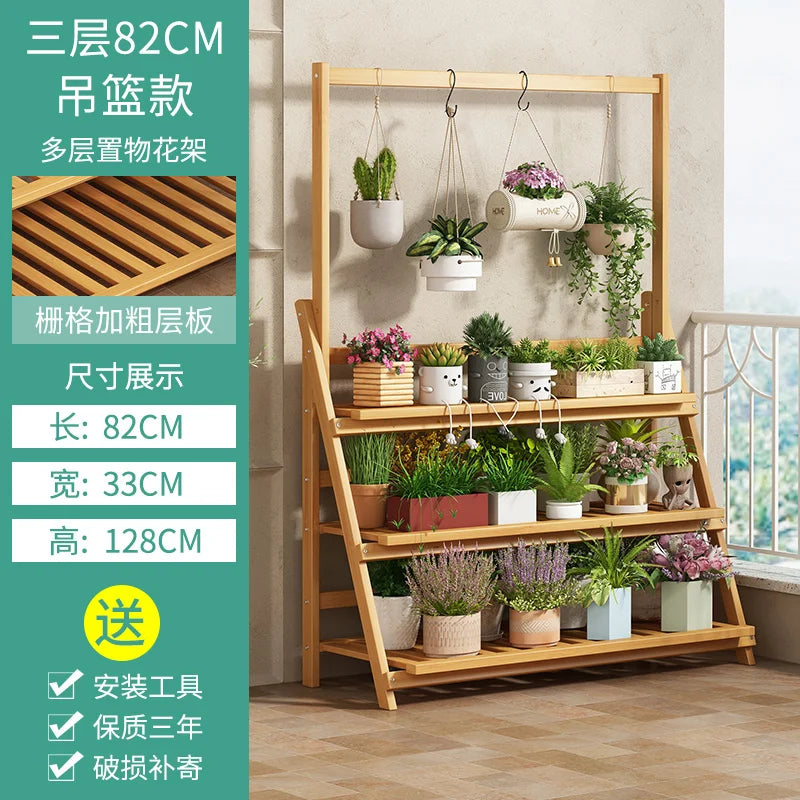 Modern Bamboo Wood Organizer Shelf for Hallway and Living Room