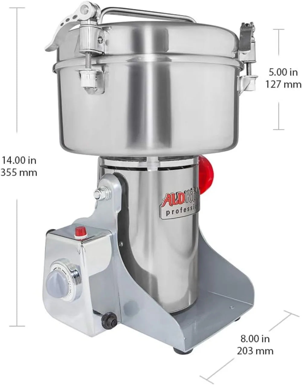 Swing Type Grain Mill Grinder For Spices Herbs Stainless Steel