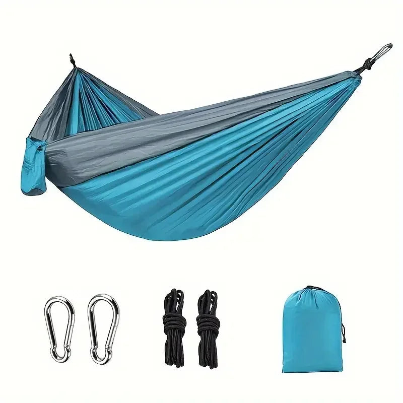 Outdoor Camping Hammock Parachute Nylon Portable Lightweight Hammock Chair