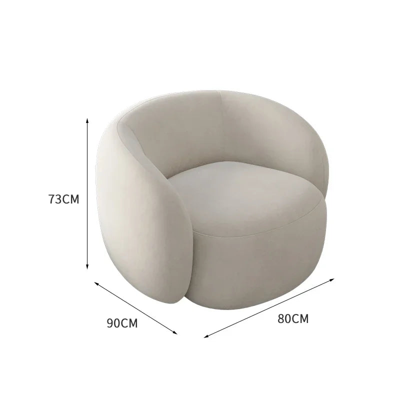 Nordic Luxury Living Room Sofas Minimalist Couch Lounge Suite Furniture