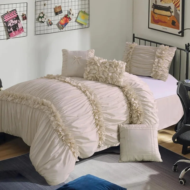 French Country Comforter Set Bed In A Bag With Down