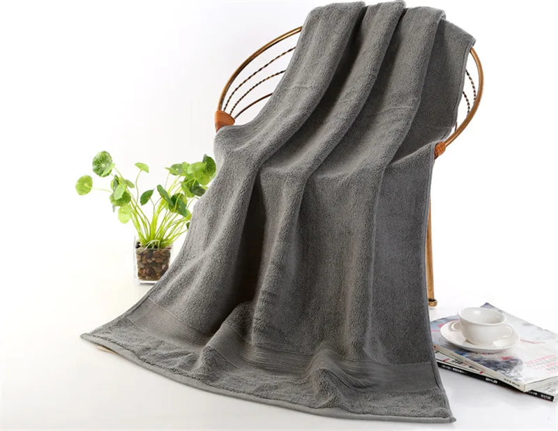 Pure Egyptian Cotton Bath Towel Thick Hotel Quality