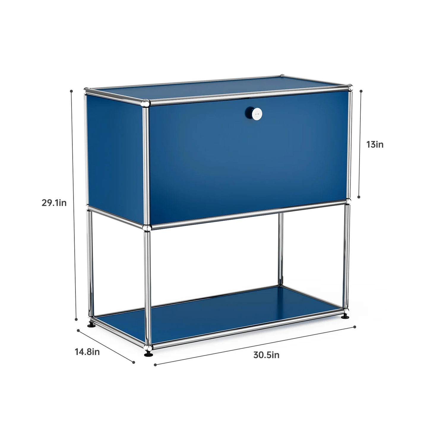 Stainless Steel Storage Cabinet TV Stand For Living Room Office