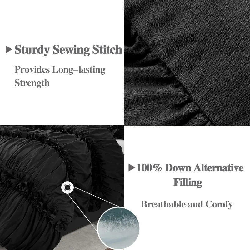 French Country Comforter Set Bed In A Bag With Down