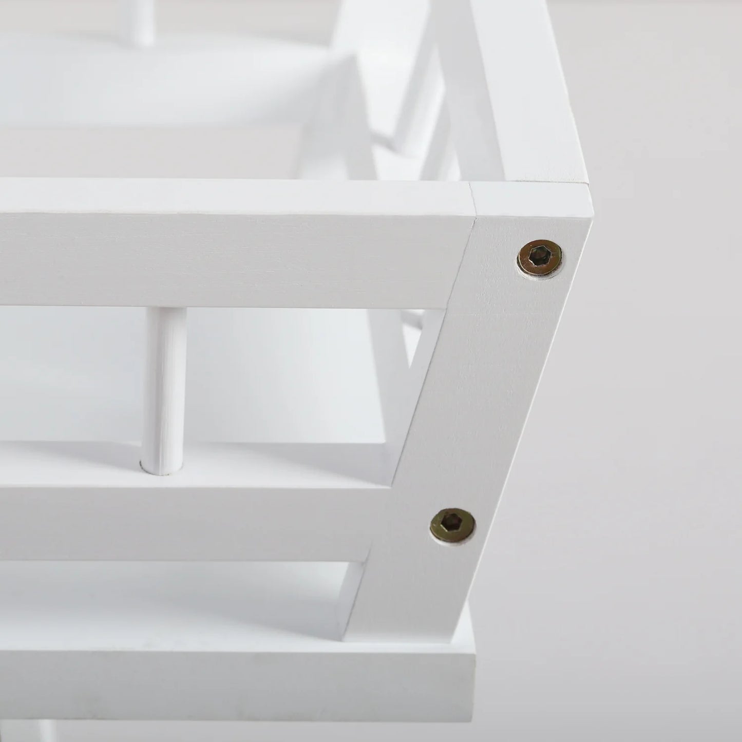 Bamboo Plant Stand Two Tier Garden Shelf For Balcony