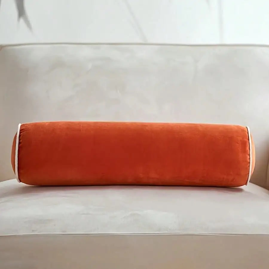 Cylindrical Long Strip Pillow Sleep Support With Polyester Microfiber Fill
