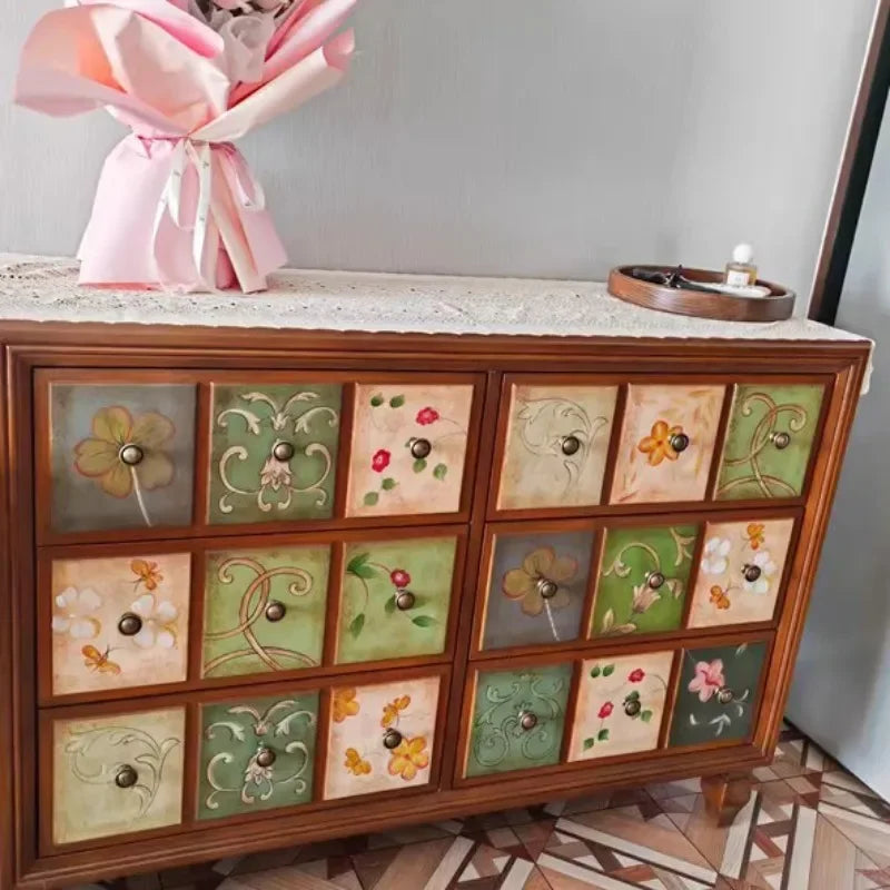 DUTRIEUX Craft Organizer Storage Cabinet For Home Organization
