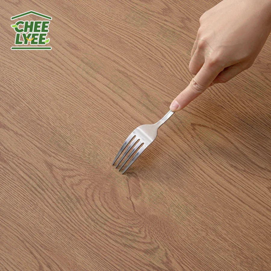 Self-Adhesive Wall And Floor Sticker Wood Grain Marble Design