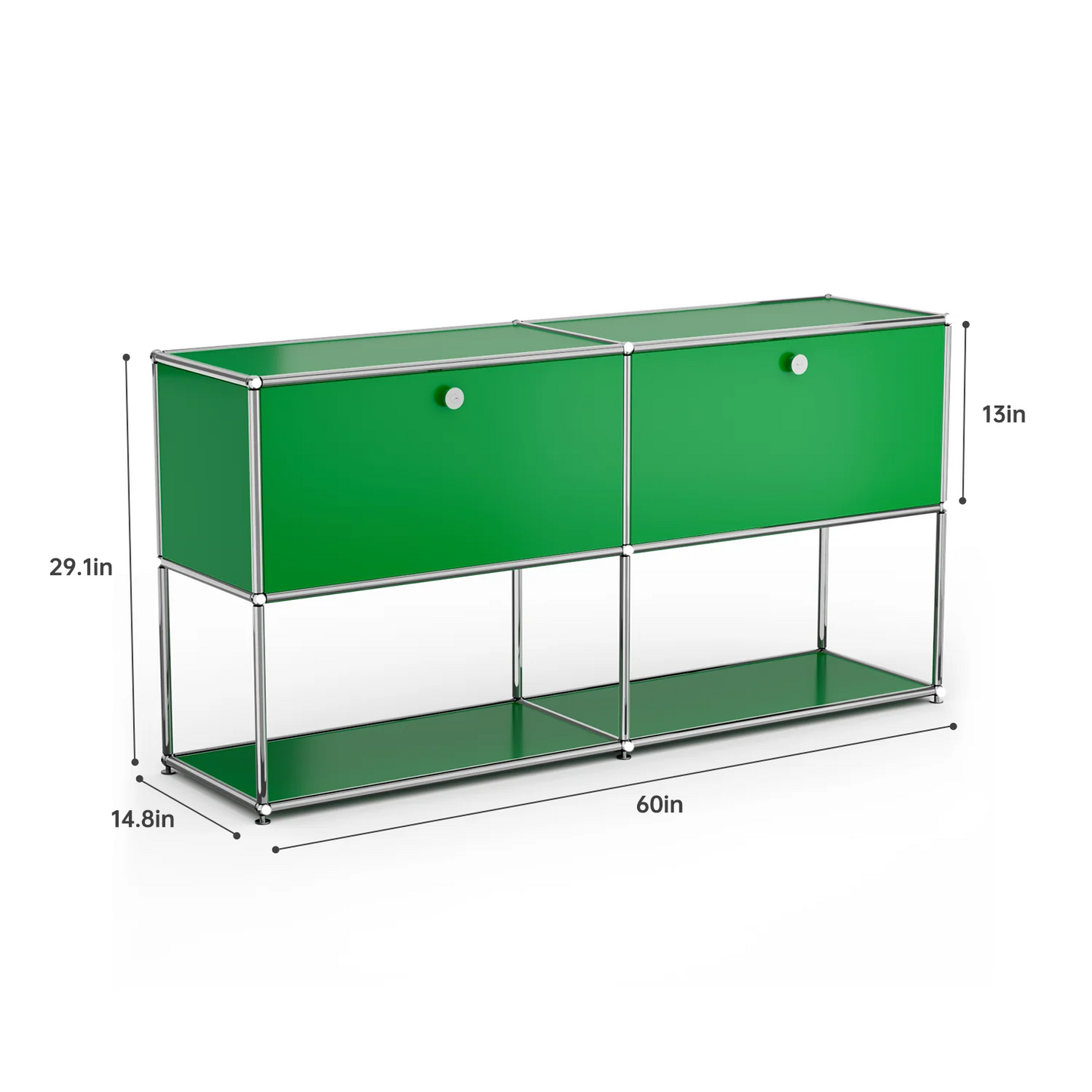 Stainless Steel Storage Cabinet TV Stand For Living Room Office