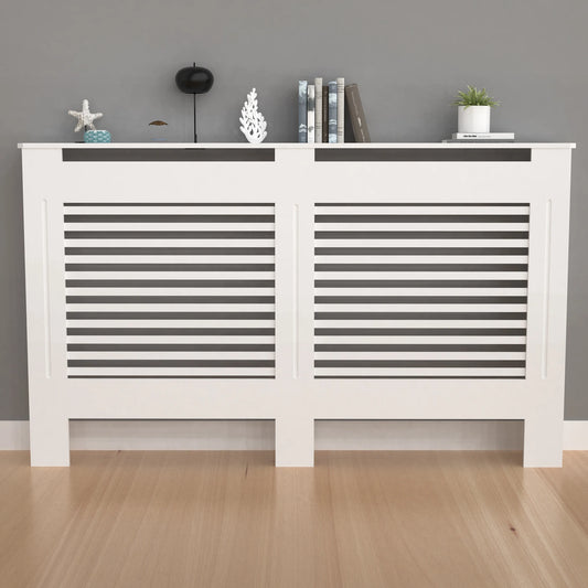 Modern Wood Radiator Cover Cabinet With Grill Shelf For Home