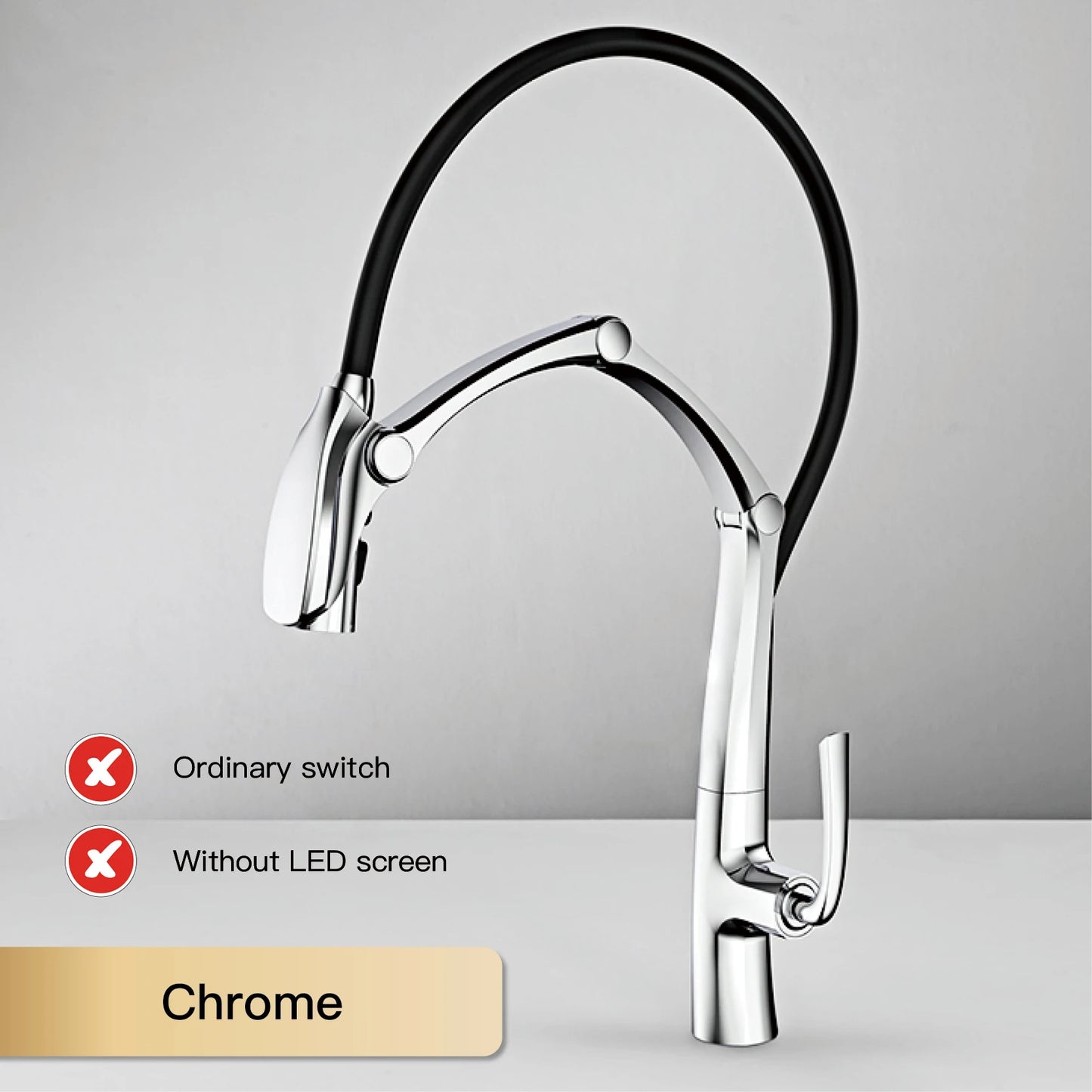 Aitana Luxury Brass Kitchen Faucet With Pullout Spray