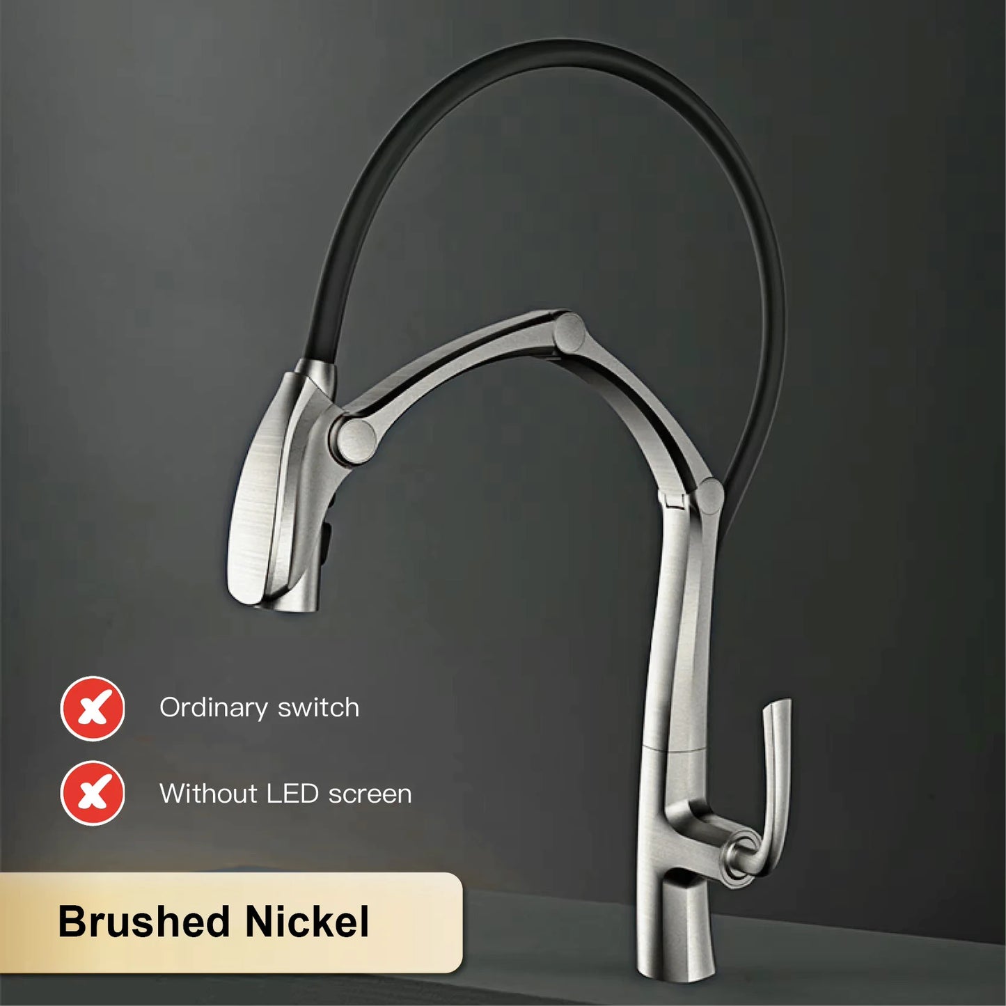 Aitana Luxury Brass Kitchen Faucet With Pullout Spray